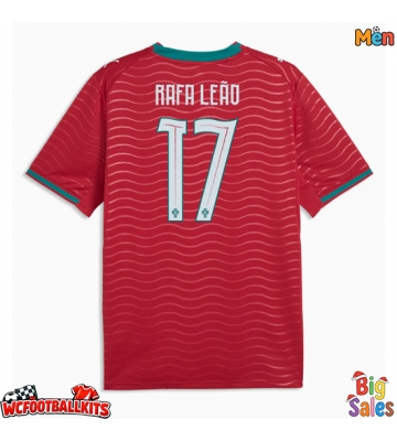 Portugal Rafael Leao #17 Replica Home Stadium Shirt World Cup 2026 Short Sleeve